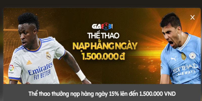Thưởng Nạp Hàng Ngày Sảnh Thể Thao